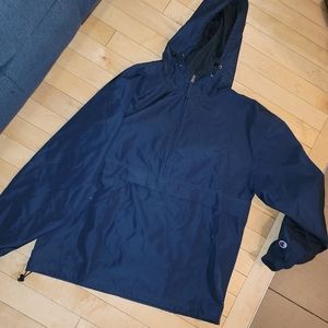 Champion windbreaker Navy Anorak pullover